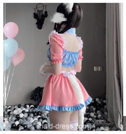 Sweet Maid Outfit Cute Cat Ear Lingerie 14