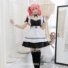 Romantic Cute Lolita French Maid Cosplay Costume Dress 6