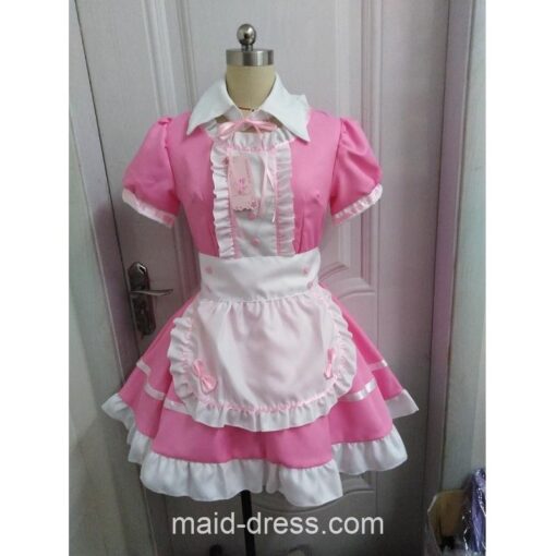 Charming Sweet Classic Japanese Maid Uniform Dress 1