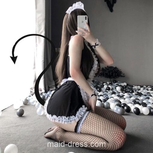 Adorable Maid Girl Cosplay Lingerie 15