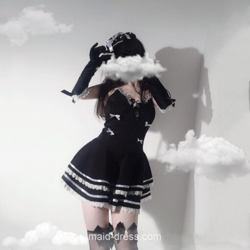 Gothic Lolita Maid Cosplay Lingerie 10