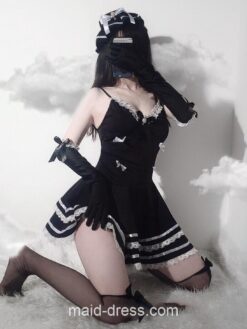 Gothic Lolita Maid Cosplay Lingerie 7