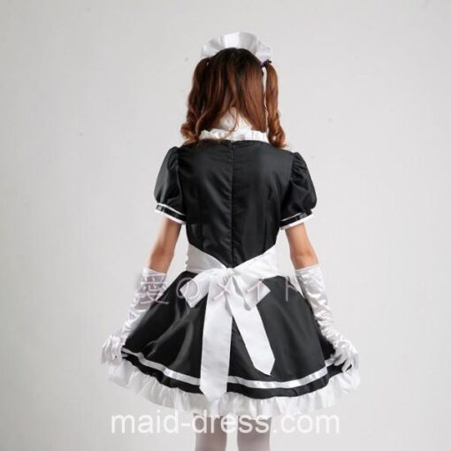 Charming Sweet Classic Japanese Maid Uniform Dress 17