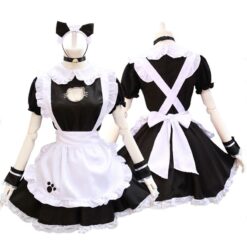 Cat Lolita Maid Outfit Cute Costumes 1