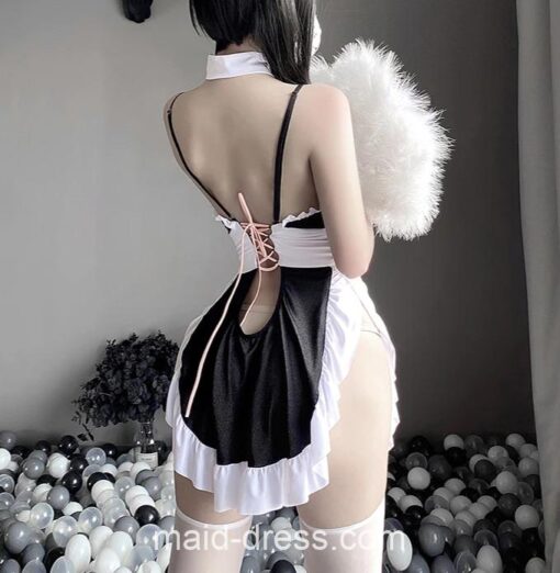 Sexy Anime Costume Maid Role Play Comic Maid Lingerie 5
