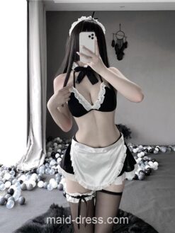 Adorable French Maid Classical Roleplay Servant Lingerie 1