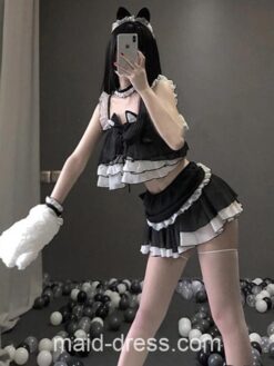 Lolita Cute Cat Maid Uniform Lingerie
