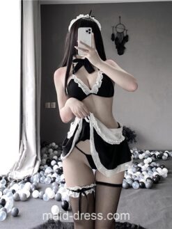 Adorable French Maid Classical Roleplay Servant Lingerie 2
