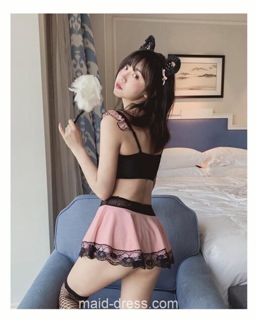 Kawaii Classical Erotic Lace Outfit DDLG Maid Lingerie 6