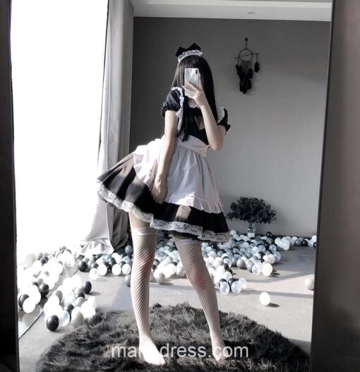 Kawaii Lolita Costume Maid Dress 1