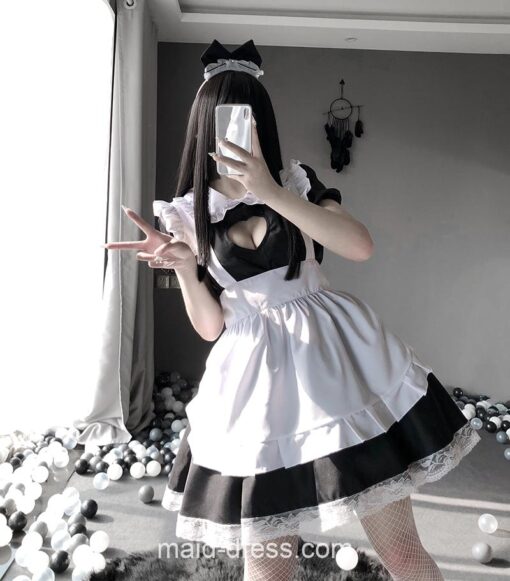 Kawaii Lolita Costume Maid Dress 3