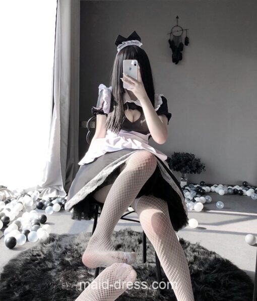 Kawaii Lolita Costume Maid Dress 5